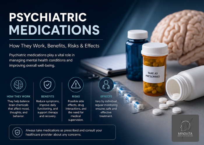 psychiatric medications how they work benefits risks & effects