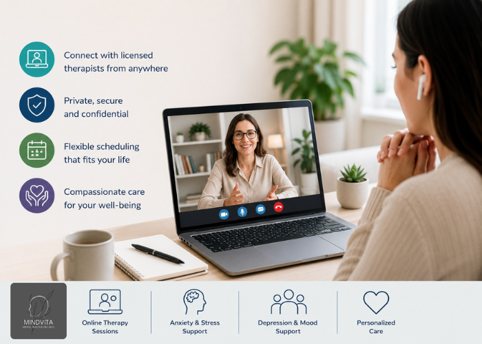 virtual mental health services teletherapy solutions