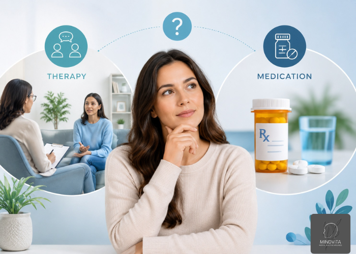 do you need medication for anxiety or is therapy enough