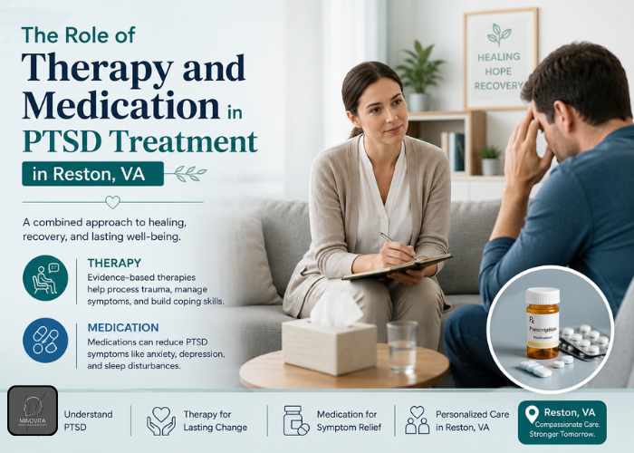 the role of therapy and medication in ptsd treatment in reston va
