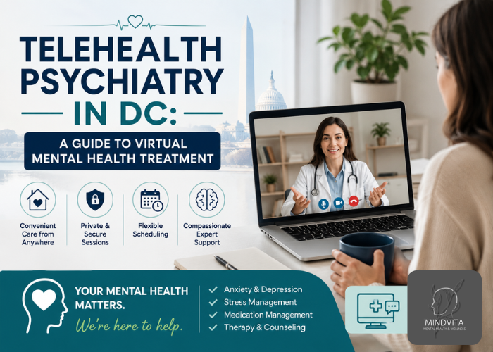 telehealth psychiatry in dc a guide to virtual mental health treatment