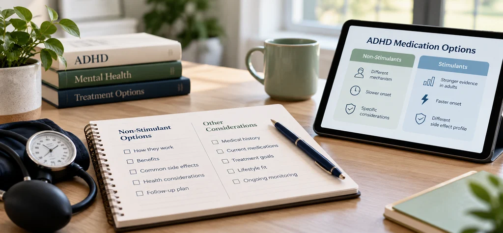 Non Stimulant ADHD Medication for Adults: Options and Who They Suit