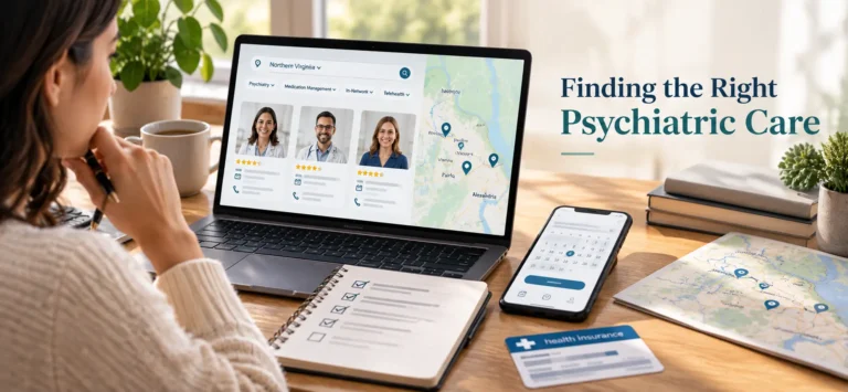 How to find a psychiatrist in Northern Virginia